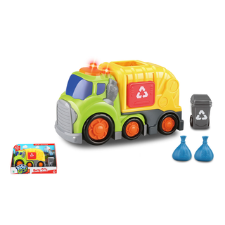 Kiddy Go Боклукчийски камион B/O със светлини и звуци 19.5 см. -193693
