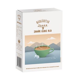 Margaritar Zahar Cubic Alb 500 G
