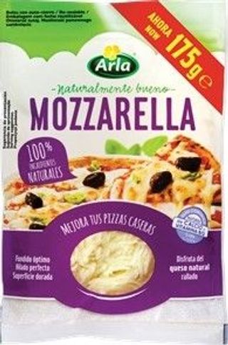 SIR MLEKOPRODUKT ARLA MOZZARELLA RENDANA 175G