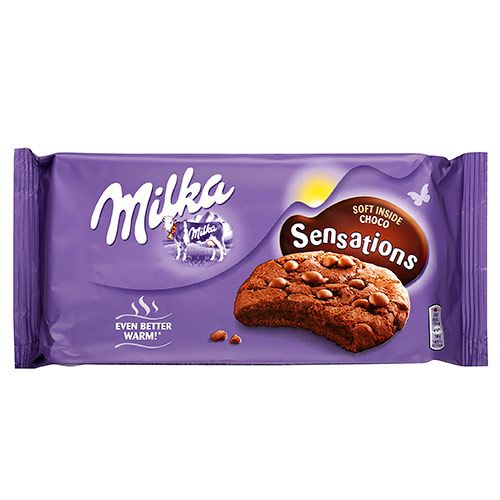 Milka бисквити Cookies Sensations Soft Inside