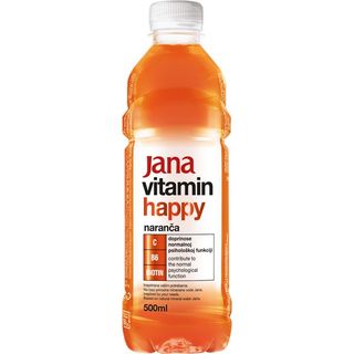 Voda jana vitamin pomorandza happy 0,5l Jana Vitamin