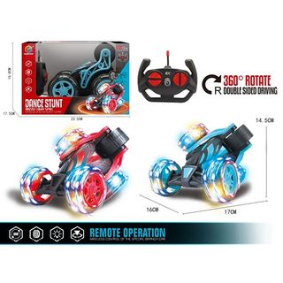 Masina Stunt cu roti luminoase r/c