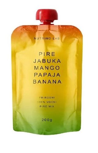 NUTRINO VOĆNA UŽINA JABUKA,MANGO,PAPAJA,BANANA 200G -35354