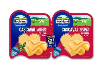 Cascaval Felii Afumat Hochland 280G