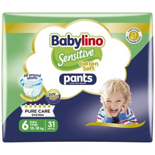BABYLINO pelene gaćice sensitive 31 KOM extra large plus 13-18 kg 6 | 5201263890277