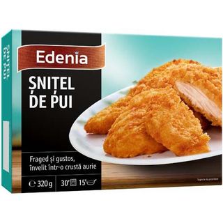 Edenia Snitel Piept Pui 320G