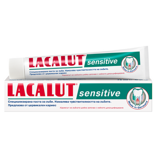 Lacalut Sensitive Паста за зъби 75 МЛ / 38942254