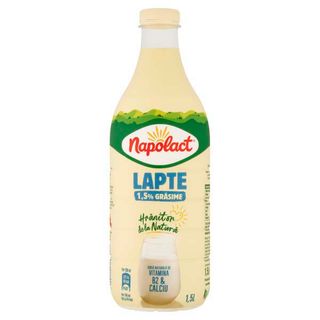 Lapte Integral 1.5% Grasime, Napolact 1.5L