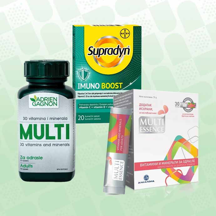 IMUNITET, VITAMINI I MINERALI