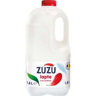 Lapte de consum integral ZuZu, 3.5% grasime, 1.8 l