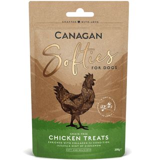 Recompensa pentru caini Canagan Dog Softies Pui 200g