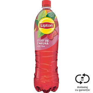 Lipton, Bautura racoritoare cu ceai negru si suc de zmeura 1.5L (ID 42782)