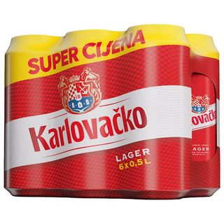 Karlovačko Limenka 6 - Pack 0,5 L