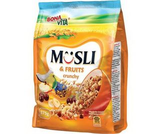 BONA VITA Musli Crunchy cu fructe 375g