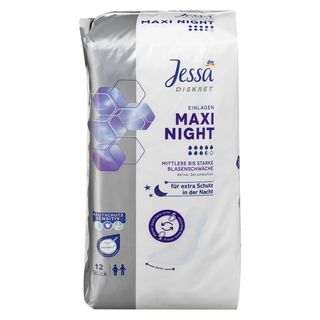 Jessa Maxi ulošci za inkontinenciju Night, 12 kom (328371)