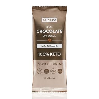Ciocolata Vegan Keto + Ulei MCT – Nuci Pecan Magice – 80g