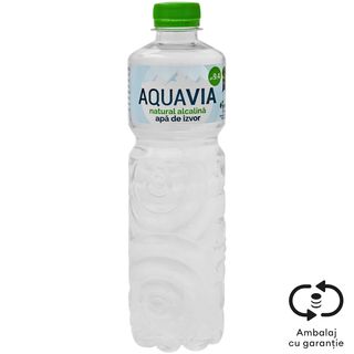 Aquavia, Apa de izvor natural alcalina 0.5L (ID 43118)