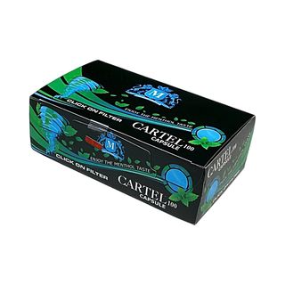 Tuburi Cartel Click Capsula Menthol - 100