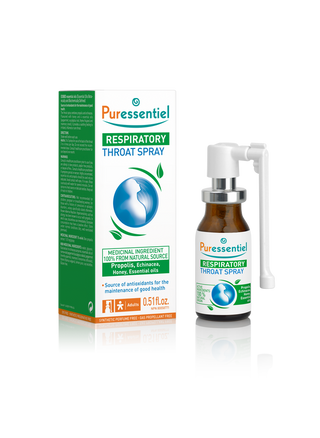 Spray oral pentru calmarea durerilor de gat,15 ml,Puressentiel