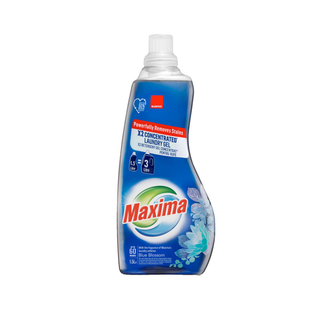Detergent gel concentrat pentru rufe Sano Maxima Blue, 60 spalari, 1.5 l
