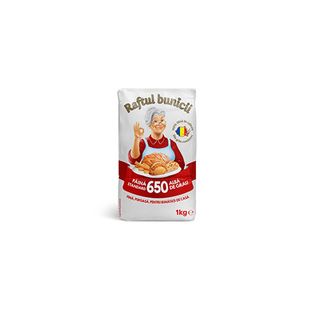 Raftul Bunicii Faina Alba Grau 650 1Kg