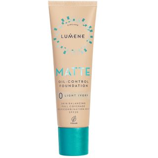 LUMENE MAKE UP puder tečni matte oil control SPF 20 0 light ivory | 6412600847222