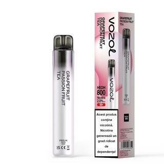 Tigara unica folosinta VOZOL Neon 800 – Grapefruit Passion Fruit Tea 20mg
