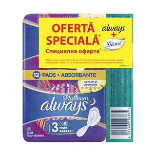 Always Platinum S3 12Buc+Discreet20B