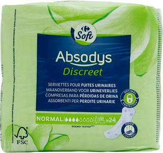 Absorbante Incontinenta Norm 24B Carrefour Soft