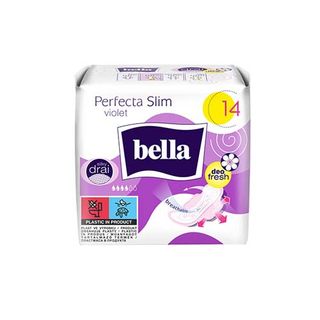 Bella Perfecta Absorbante Violet 14 Buc