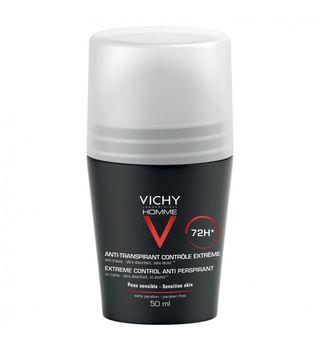 Vichy Homme Deodorant Roll On Pentru Barbati Control Extrem Eficacitate 72H 50Ml