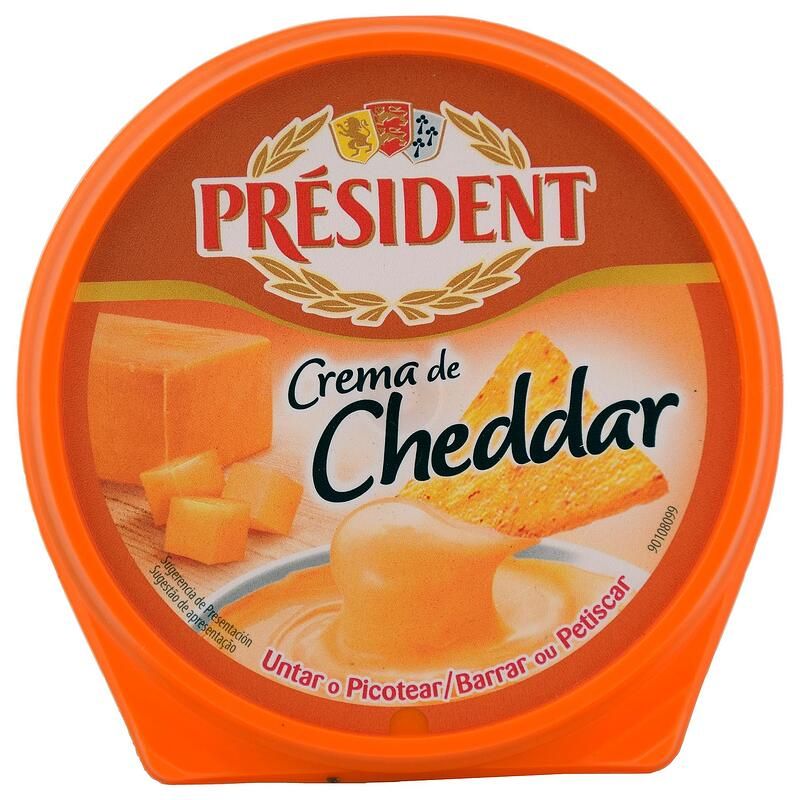 President крема сирене чедър