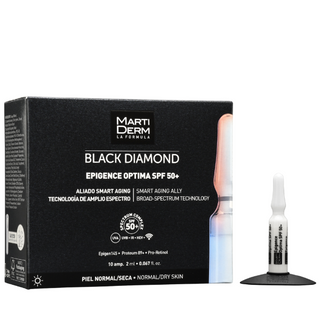 Fiole antirid cu proteoglicani si SPF 50 Epigence Optima Black Diamond