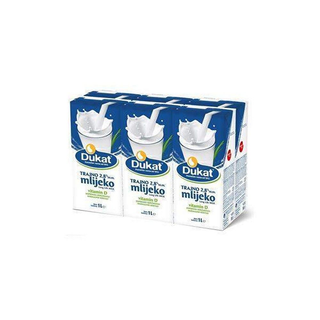 Mlijeko 2,8% Dukat 6-pack slim 1 l