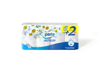 Perla Toalet Papir Kamilica 6+2 3 Sl 150 Str 18,7M