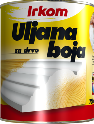 Osnovna boja za drvo uljana bijela 0.75l Irkom 81300001