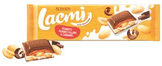 Lacmi Ciocolata cu arahide&caramel 295 g