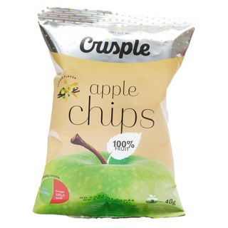 CRISPLE Cipsuri de mere cu vanilie 40g