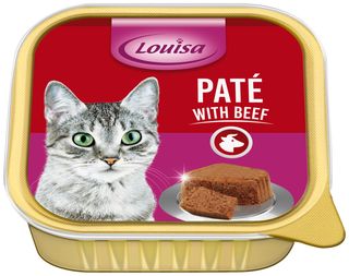 Louisa furaj cu vita pt pisici adulte 100 g