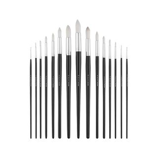 Talentus Set pensule rotunde 15 piese 1 set