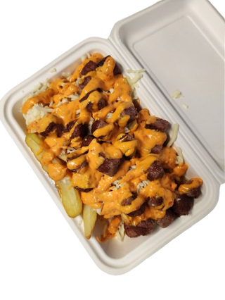 Loaded ćevapi fries