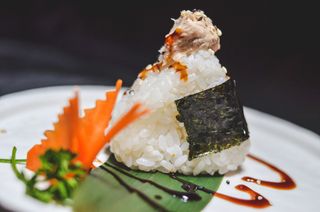 Onigiri sake cotto