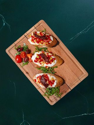 Crostini verdure al forno