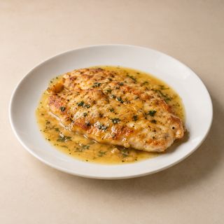 Plat Escalope De Poulet Aux Citrons