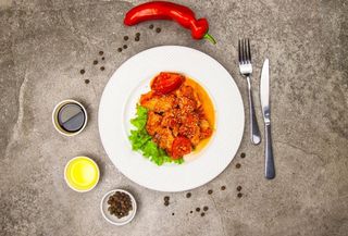 Курица В Кисло-Сладком Соусе (180 г)