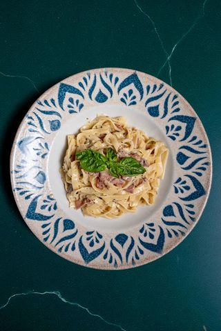 Panna e prosciutto pasta