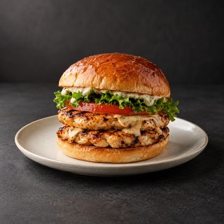 Double Chicken Burger