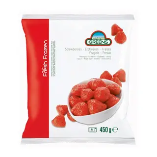 Greens Strawberries 450G