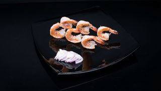 Креветки Жаренные С Чесноком ( 200 г )