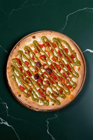 Pizza mattina greca